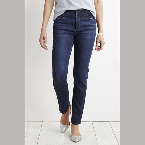 J Jill Smooth Fit Slim Ankle Jeans 